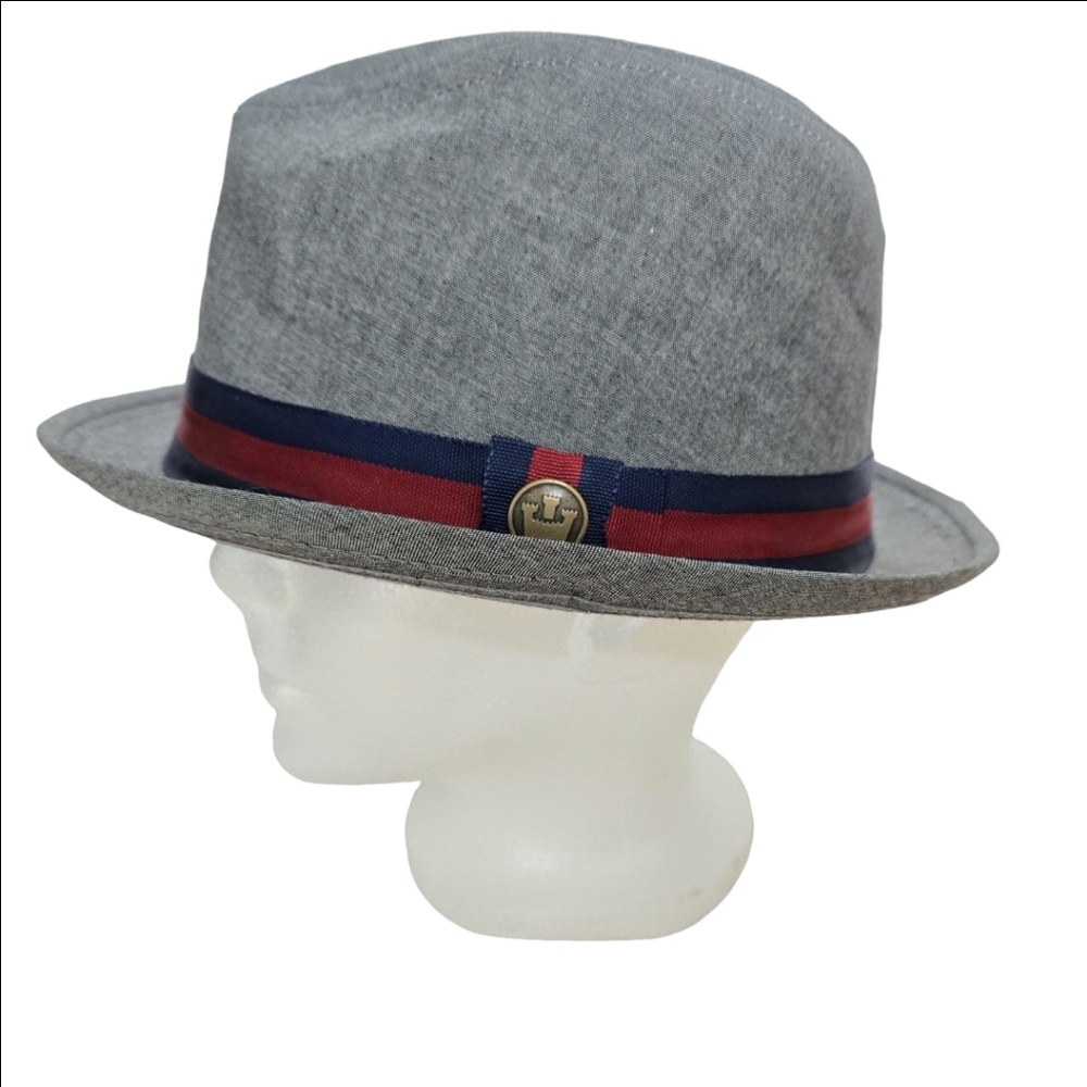 Goorin Bros Cotton Grey Fedora Hat